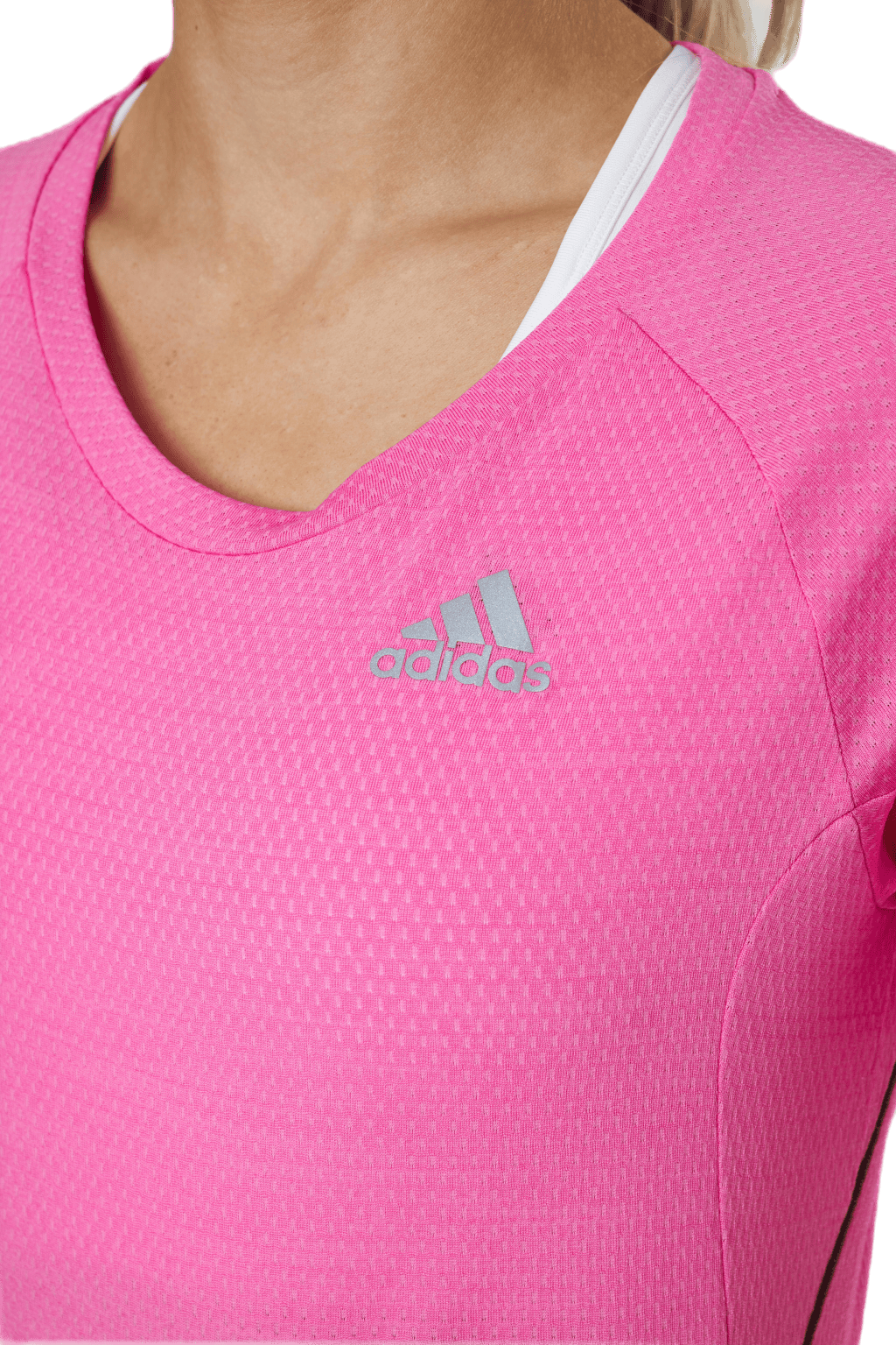 Adidas Runner Tee Women Screaming Pink - Bild 4