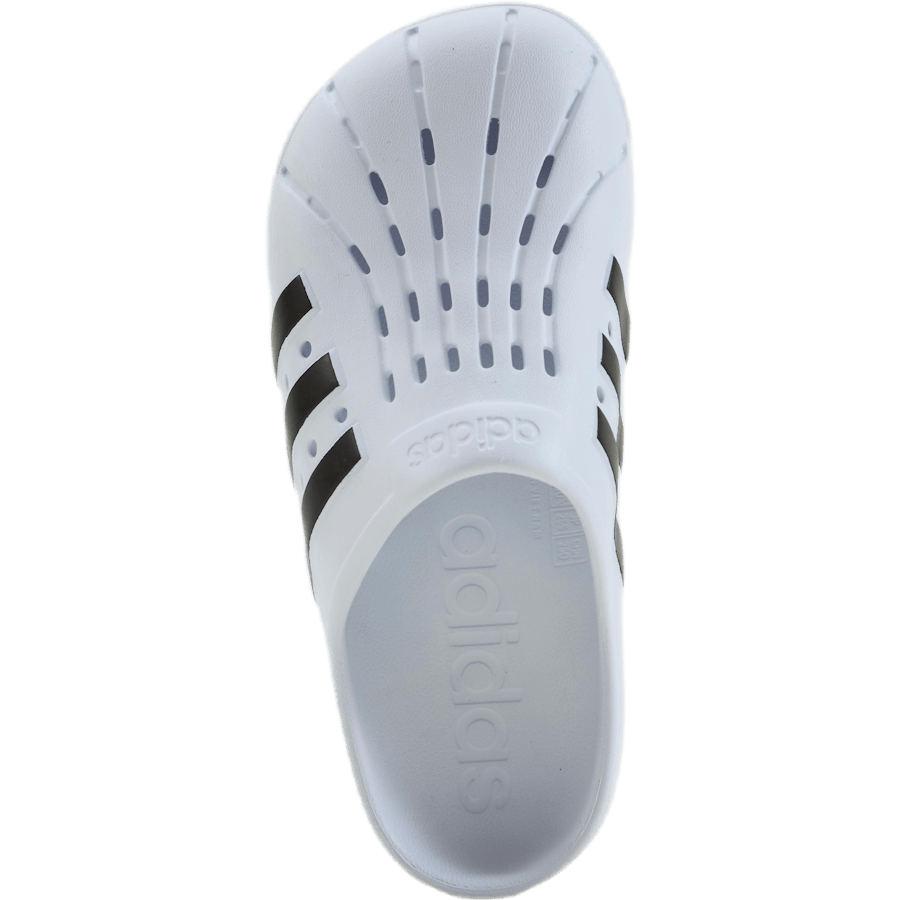 Adilette Clogs Cloud White / Core Black / Cloud White - Bild 5