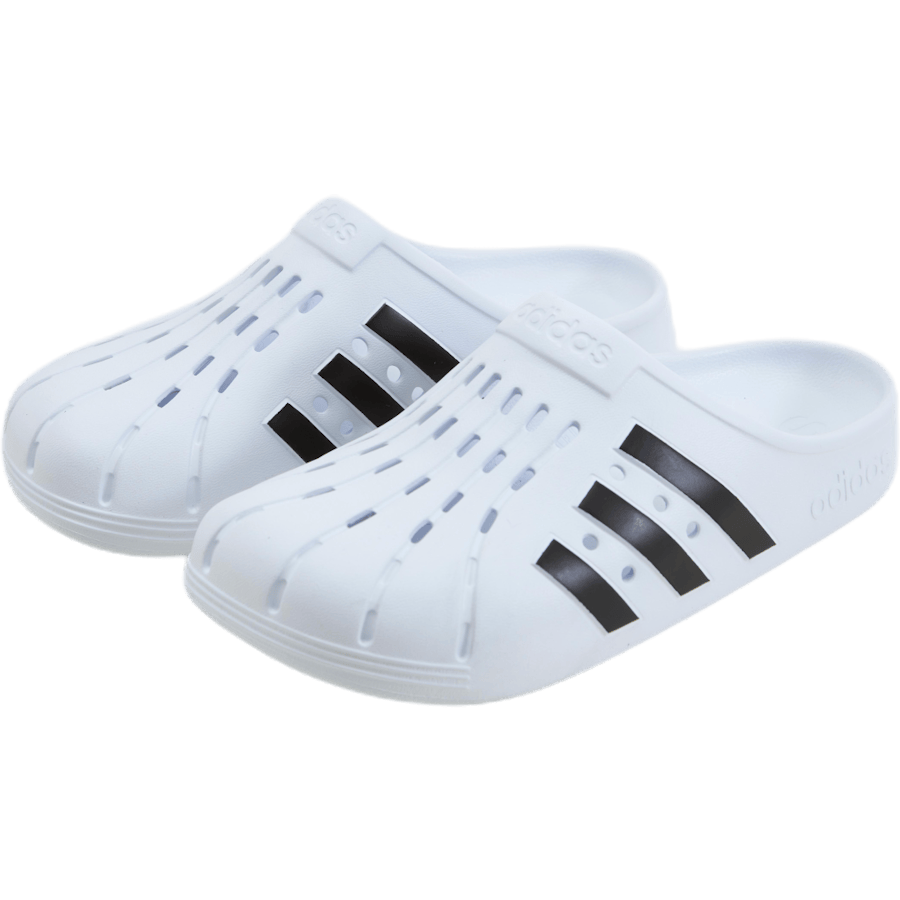 Adilette Clogs Cloud White / Core Black / Cloud White - Bild 7