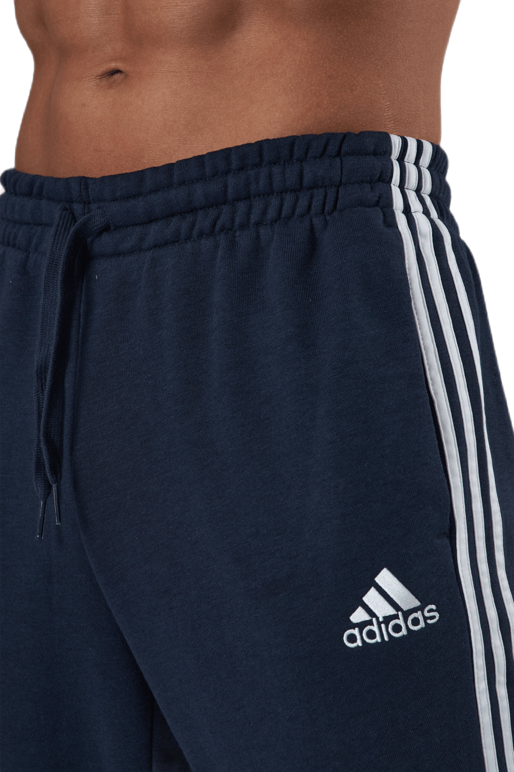 Essentials Tapered Elasticcuff 3 Stripes Pant Legend Ink / White - Bild 4