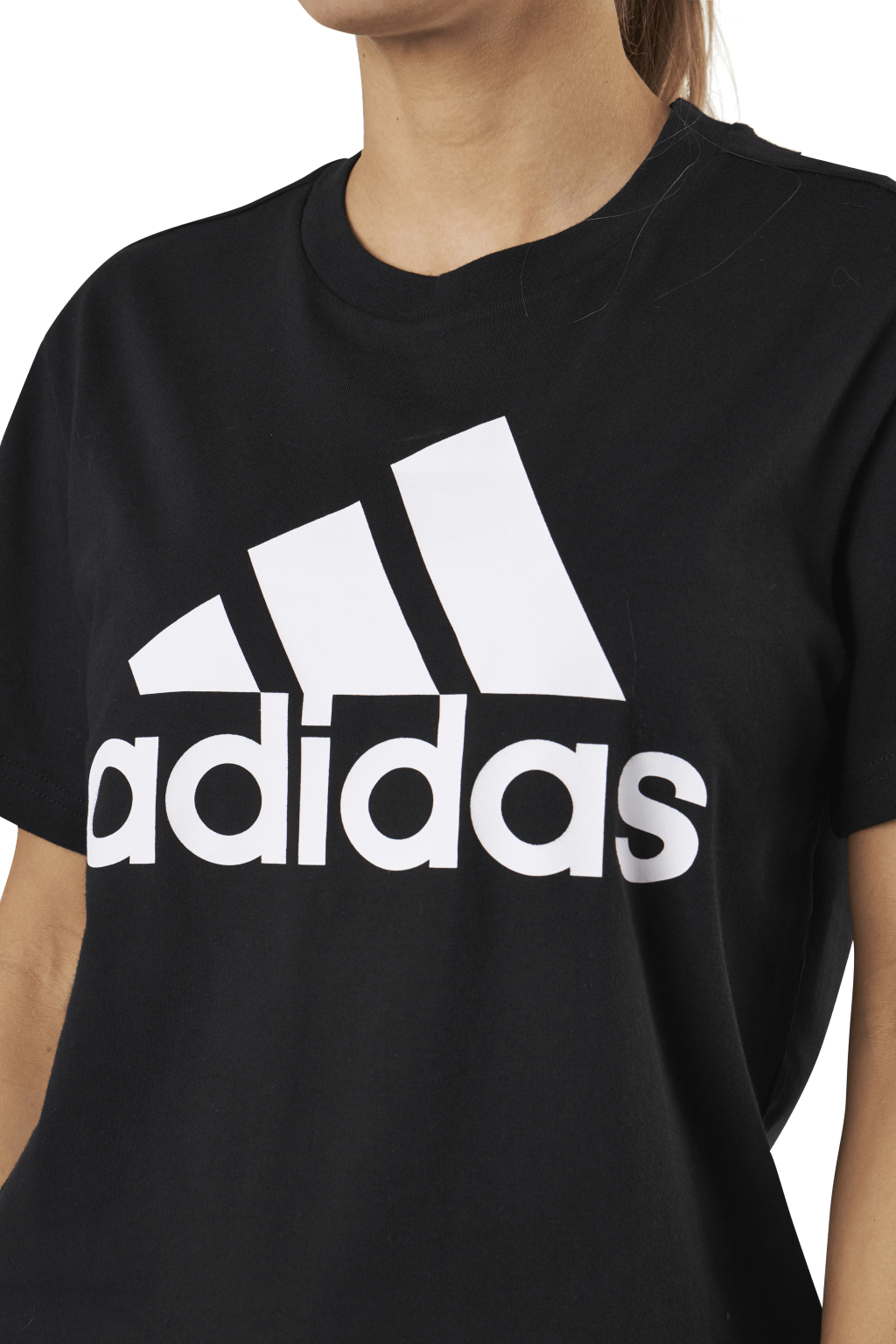 Essentials Boyfriend T-Shirt Black / White - Bild 4