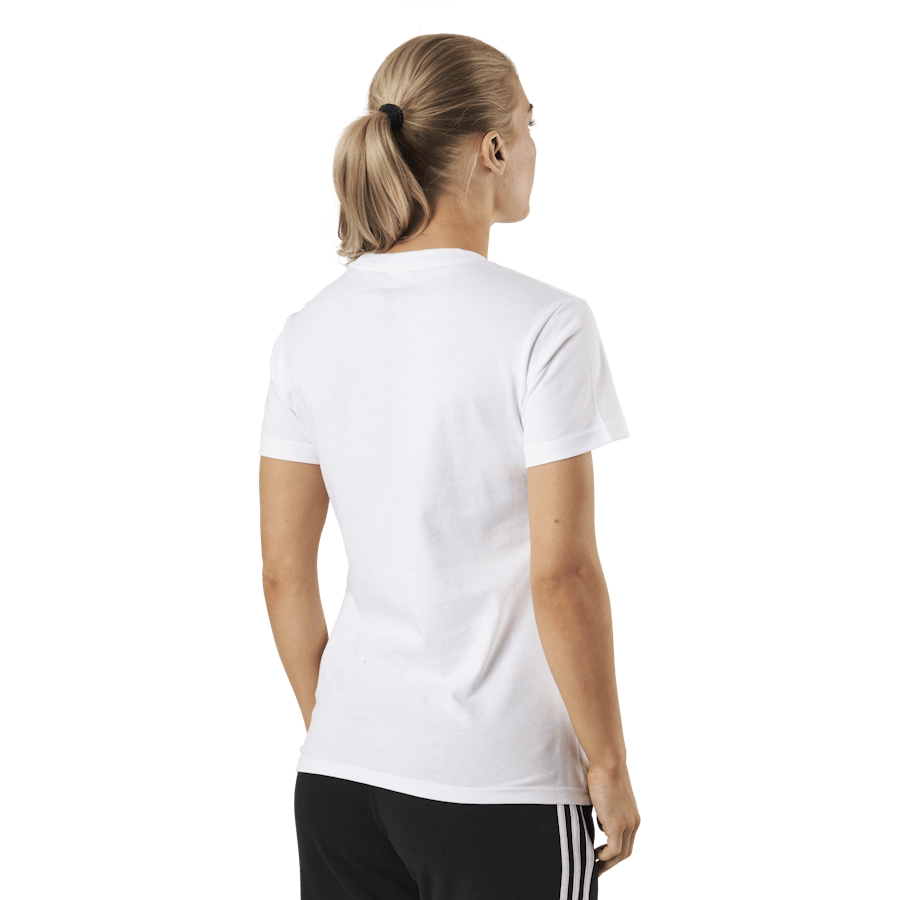 Essentials Regular T-Shirt White / Black - Bild 3