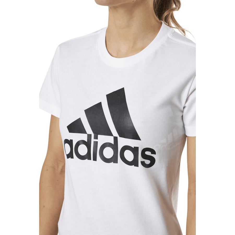Essentials Regular T-Shirt White / Black - Bild 4