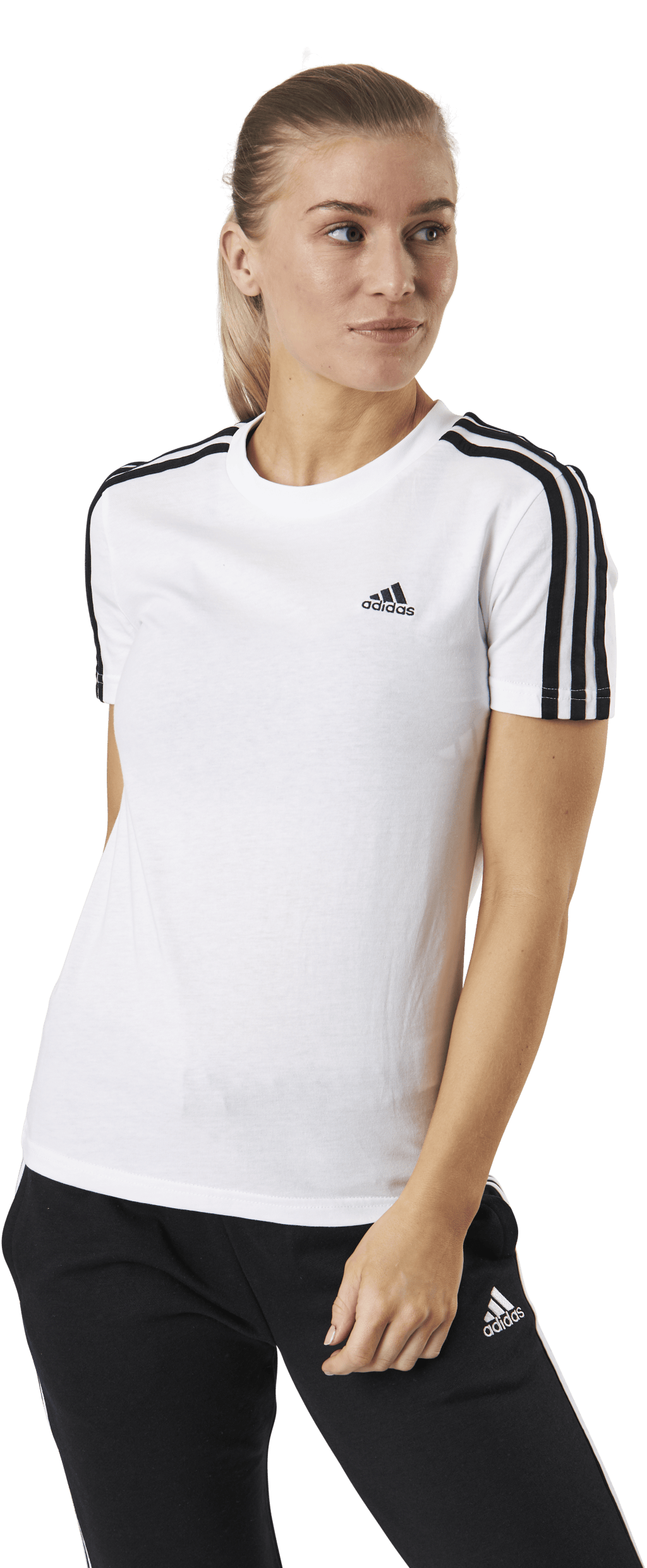 Essentials Slim T-Shirt White / Black