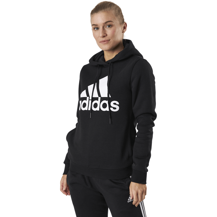 Essentials Hoodie Black / White - Bild 2