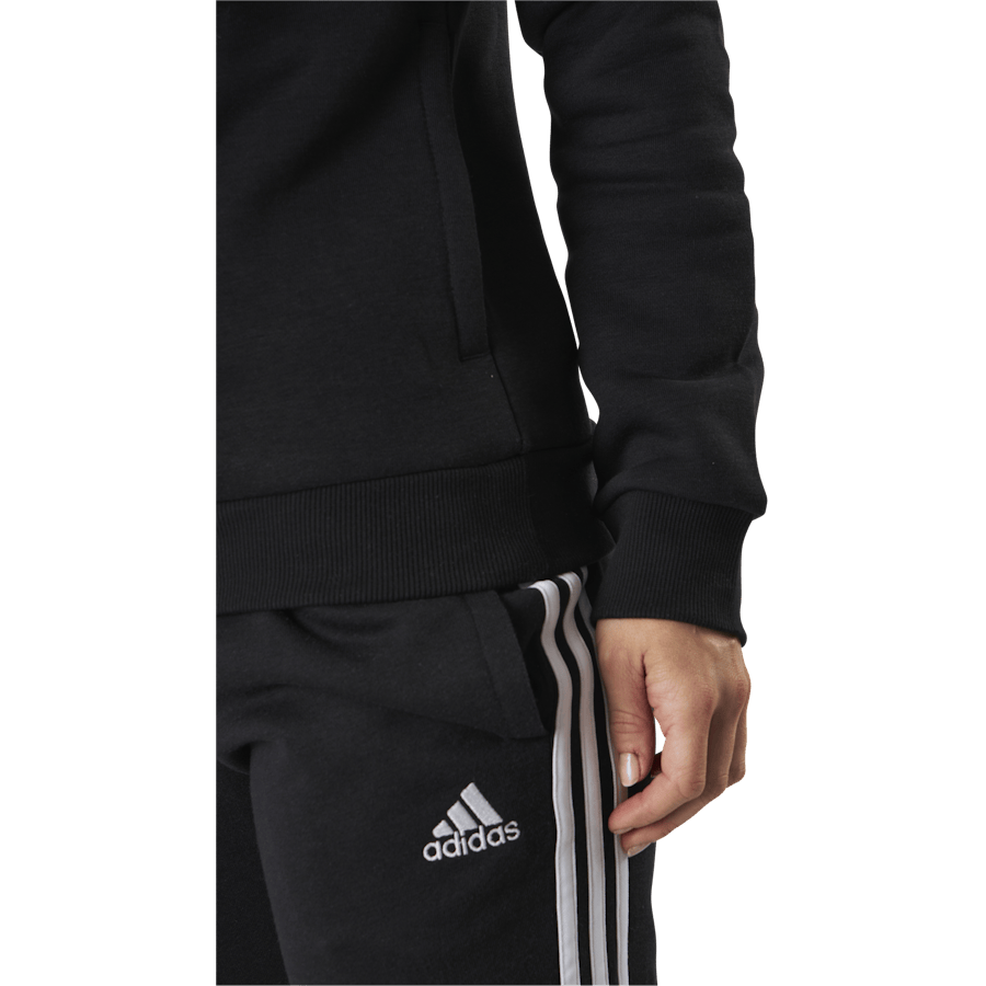 Essentials Hoodie Black / White - Bild 5