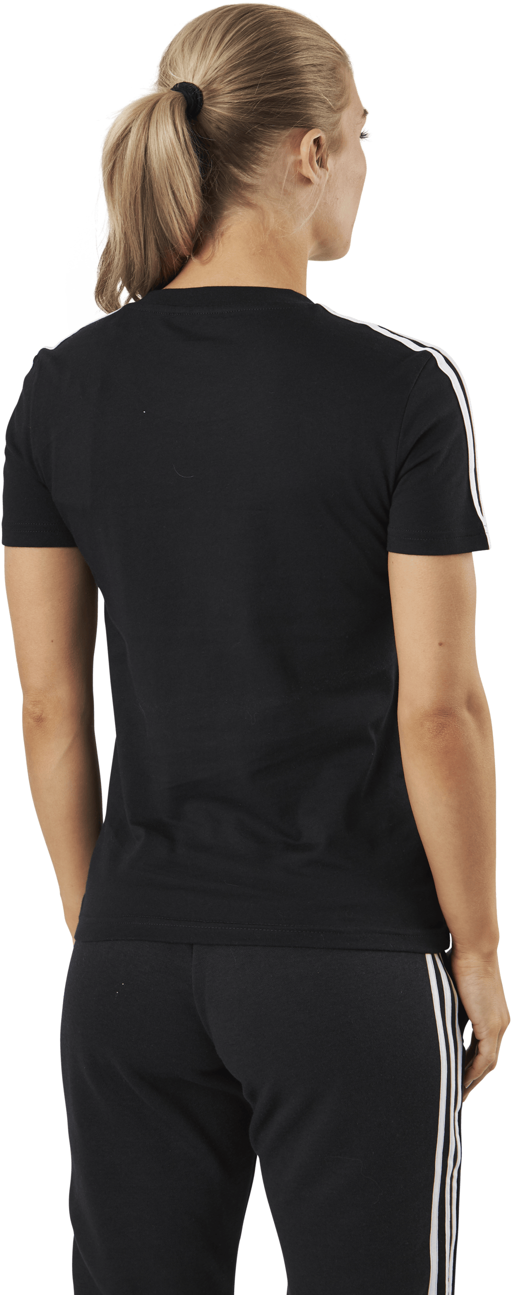 Essentials Slim T-Shirt Black / White - Bild 3