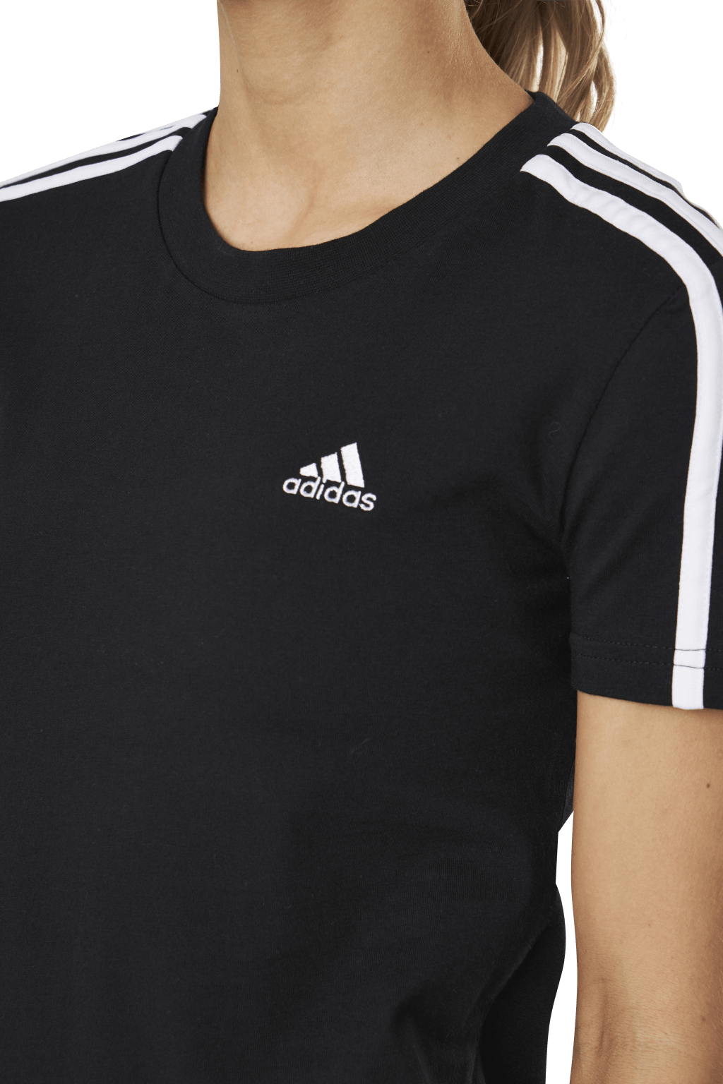 Essentials Slim T-Shirt Black / White - Bild 5