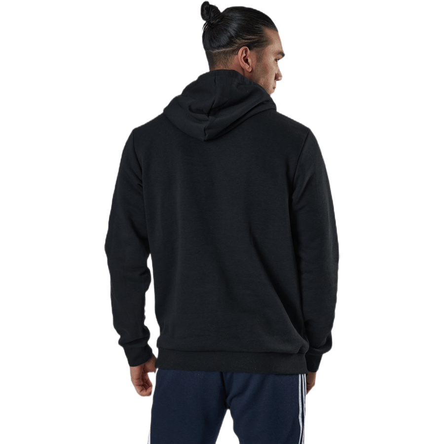 Essentials Hoodie Black / White - Bild 3