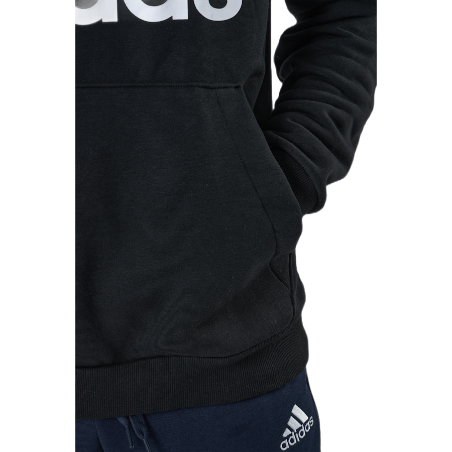 Essentials Hoodie Black / White - Bild 4