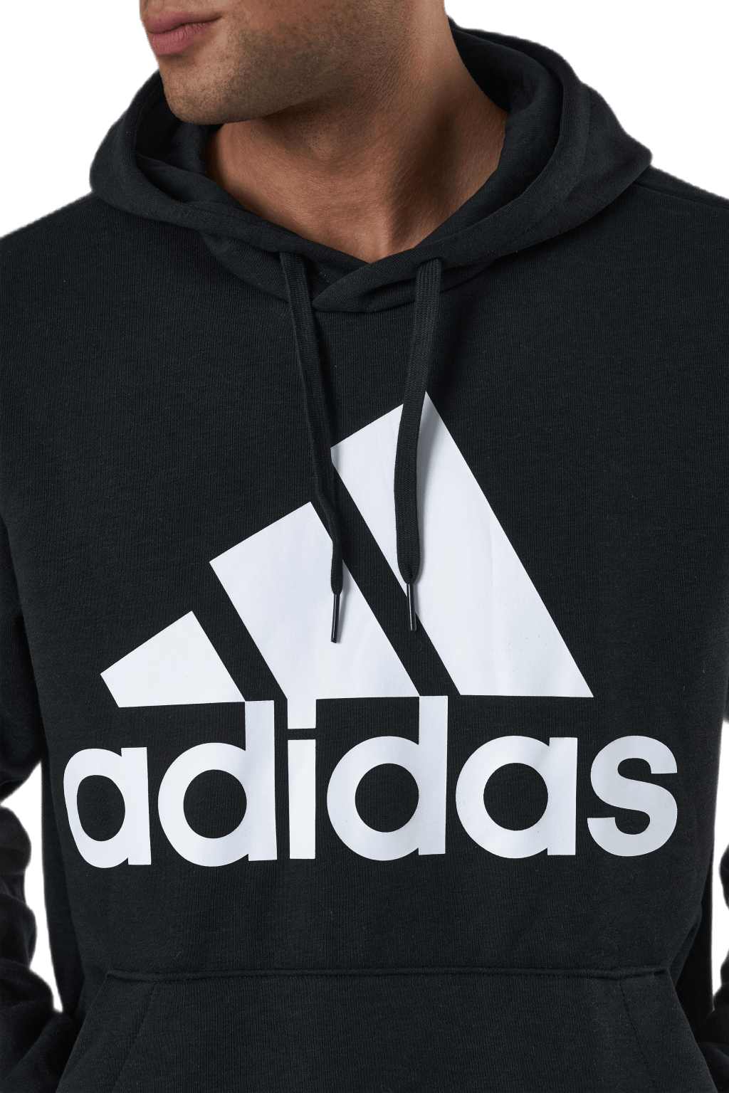 Essentials Hoodie Black / White - Bild 5