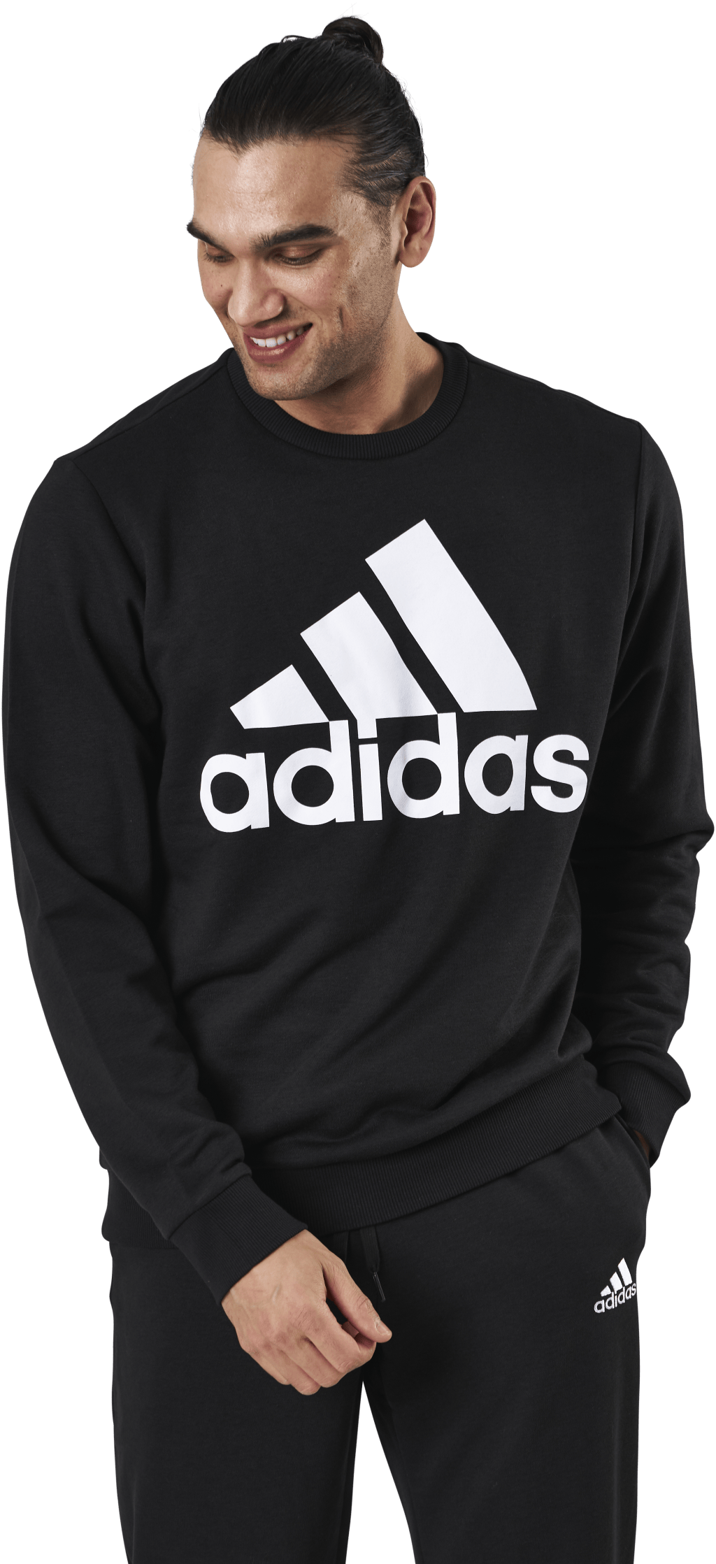 Essentials Sweatshirt Black / White