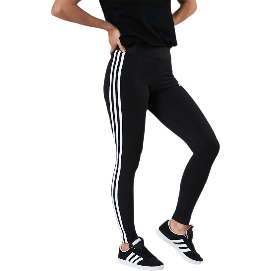 3 Stripes Leggings Black / White - Bild 2