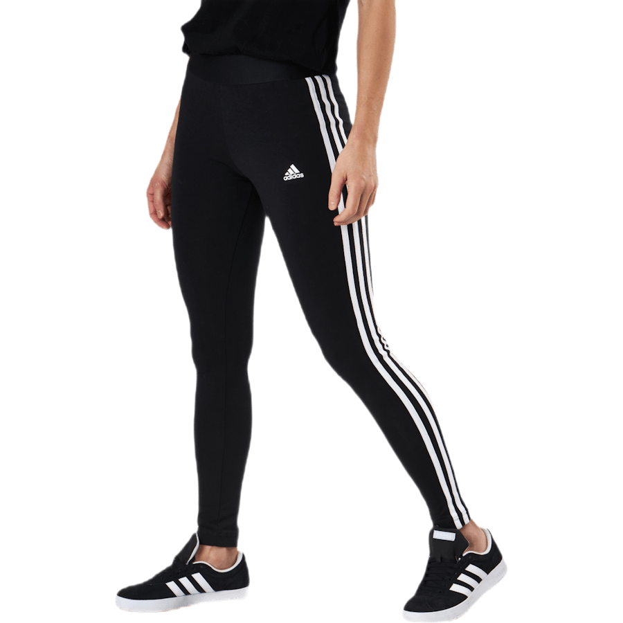 3 Stripes Leggings Black / White - Bild 4