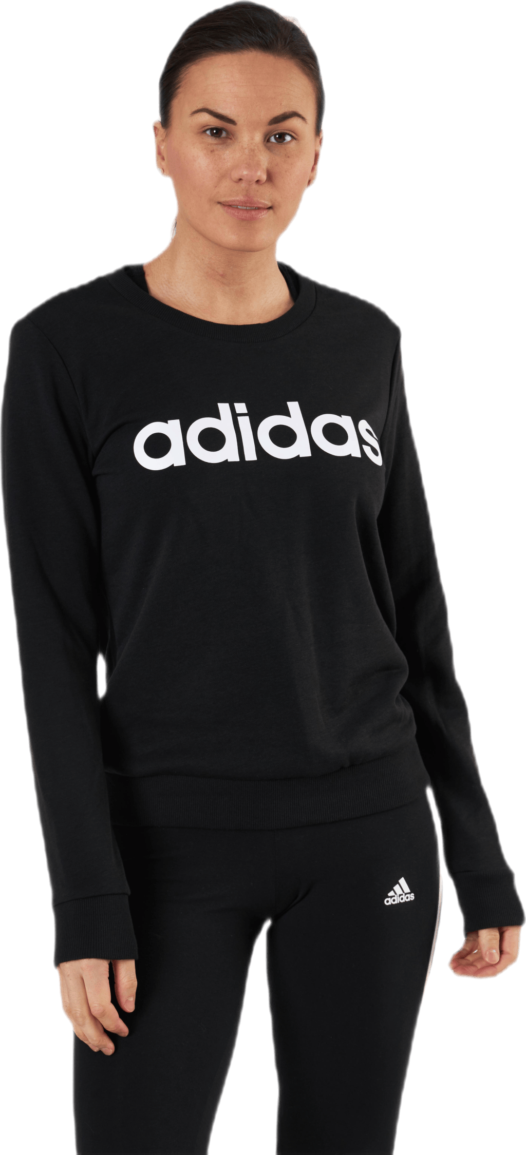 Essentials Sweatshirt Black / White