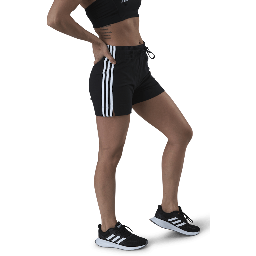 Essentials Slim Shorts Black / White - Bild 2