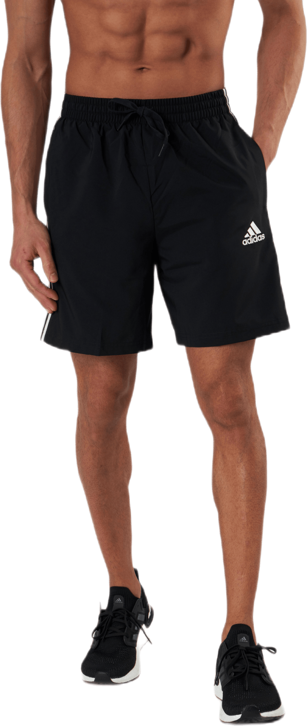 Essentials Chelsea Short Black / White, Male, Apparels, Shorts, Black, L