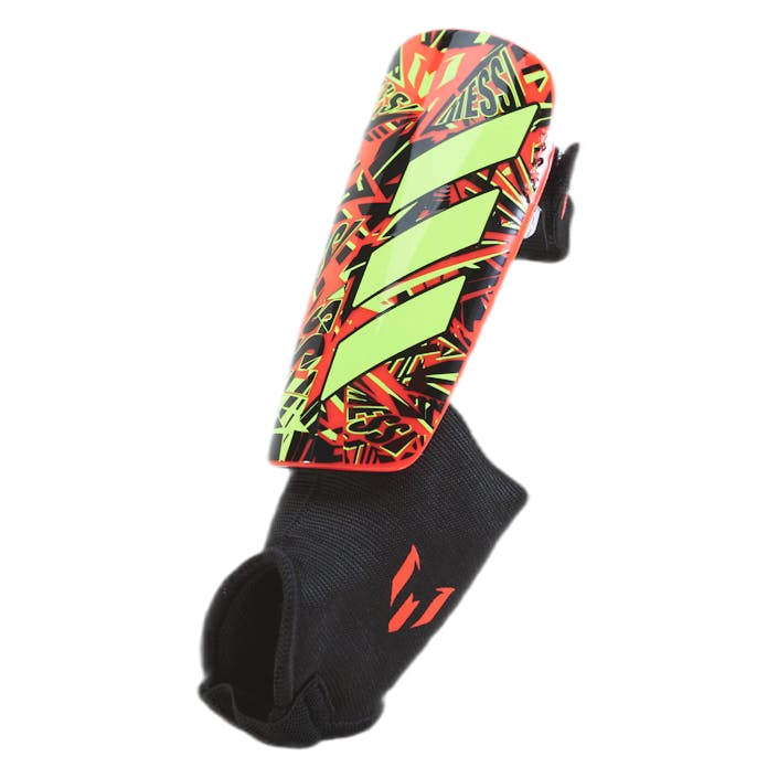 Messi Sg Mtc J Black / Solar Yellow / Solar Red, Unisex, varusteet, Suojaus, Jalkapallo, Musta/Punainen/Keltainen, L