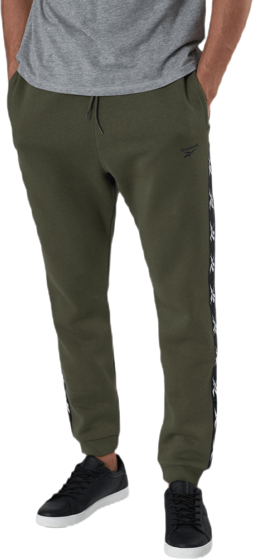 Te Tape Jogger Green, Male, Apparels, Pants, Grey, L