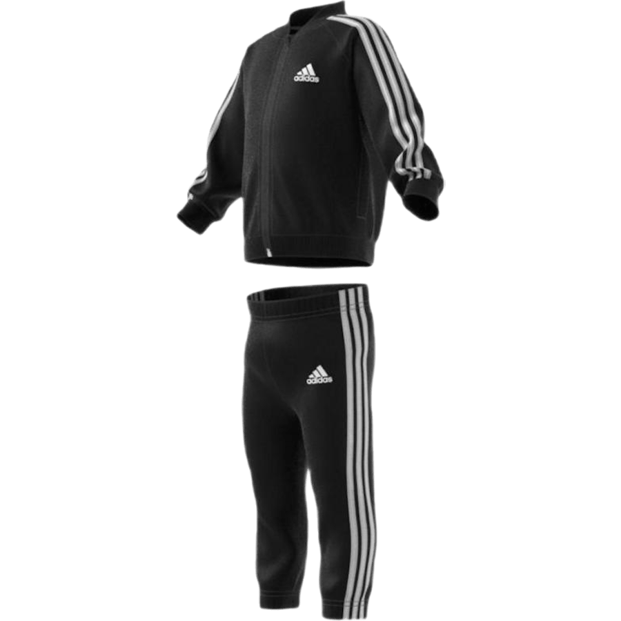 3-Stripes Tricot Tracksuit Black - Bild 2