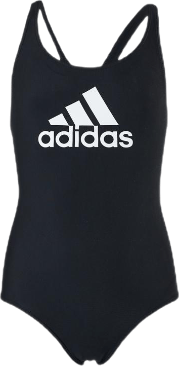 Girls Badge Of Sports Swimsuit Black / White, Unisex, Kleding, Zwemkleding, Zwemmen, Wit/Zwart, 152