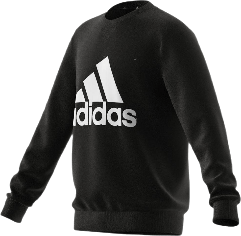 Adidas Boys Essentials Big Logo Sweatshirt Black / White - Bild 4