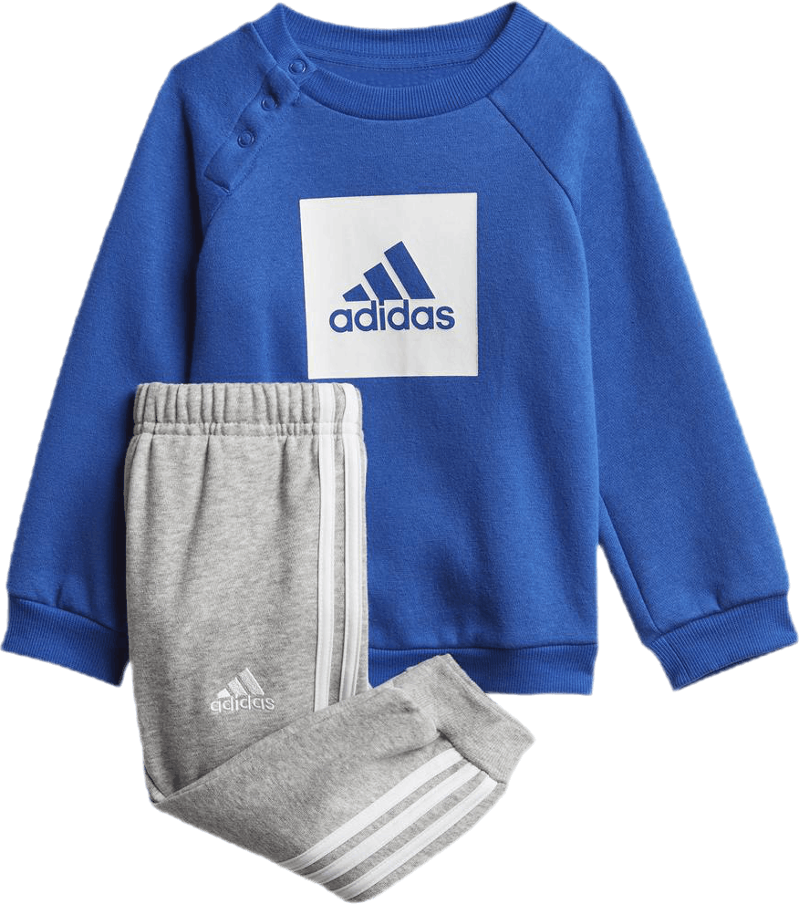 I Logo Jogger Fleece White / Team Royal Blue, Unisex, Kläder, träningsoveraller & set, Träning, Blå, 74