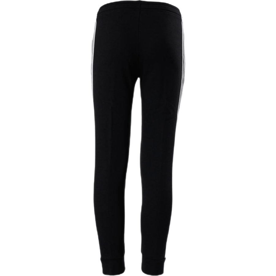 Adidas Girls Essentials 3 Stripes Ft Pant Black / White - Bild 3