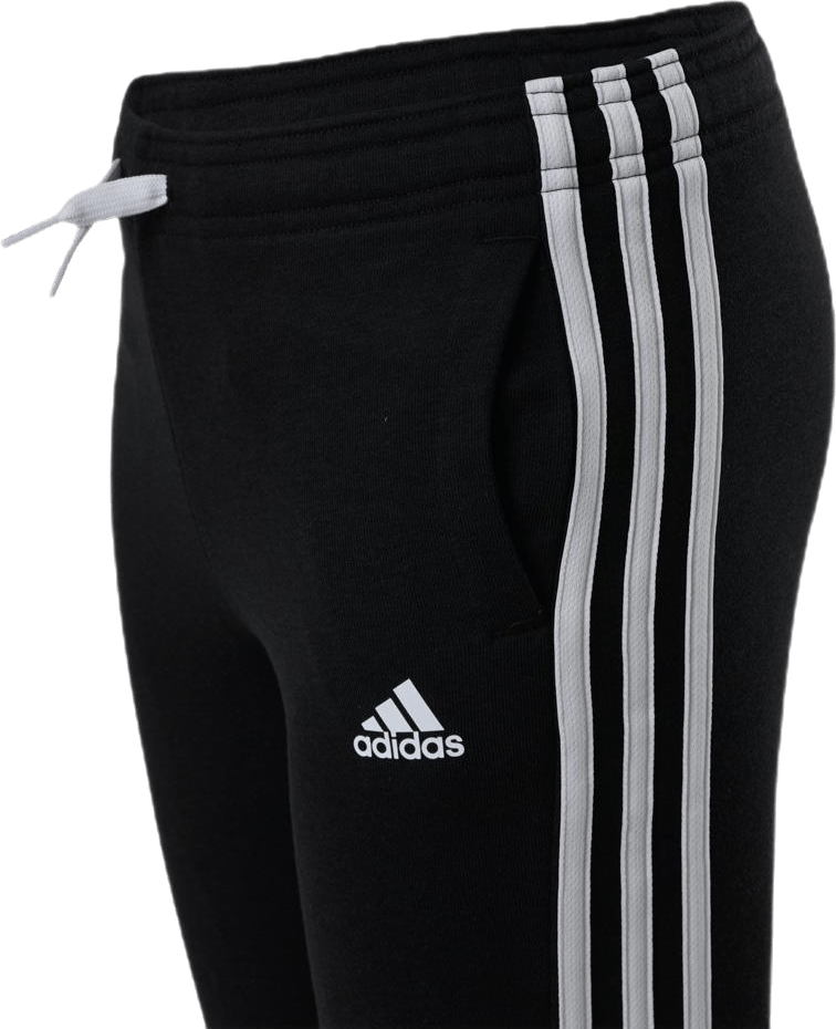 Adidas Girls Essentials 3 Stripes Ft Pant Black / White - Bild 4