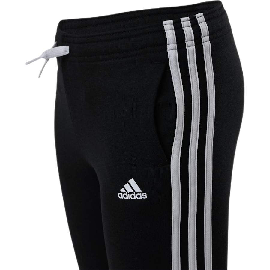 Adidas Girls Essentials 3 Stripes Ft Pant Black / White - Bild 4