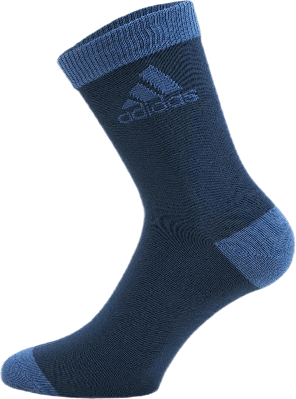 Little Kids  Ankle 3Pp Crew Blue / Medium Grey Heather / Crew Navy, Unisex, Apparels, Socks, Blue, 22-24