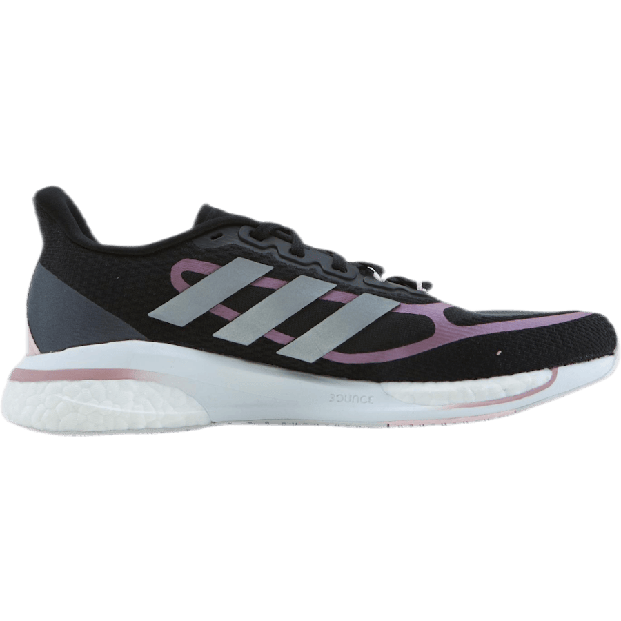 Supernova+ Shoes Core Black / Silver Metallic / Pink Met. - Bild 3