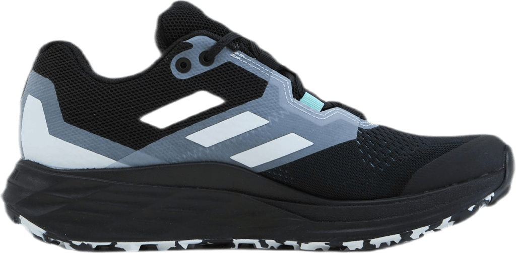 Terrex Two Flow Trail Running Shoes Core Black / Crystal White / Clear Mint - Bild 3