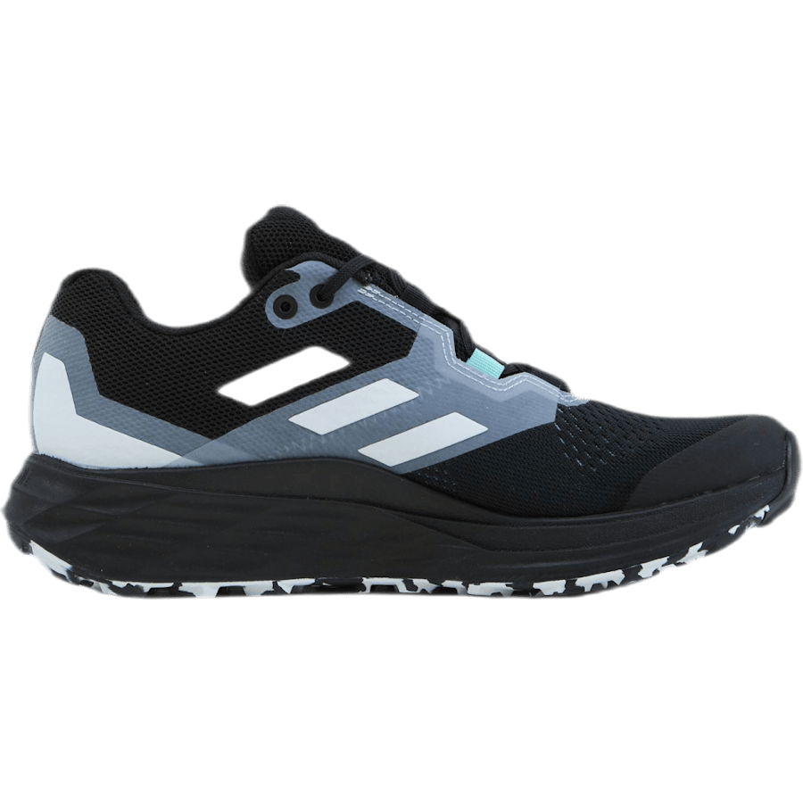 Terrex Two Flow Trail Running Shoes Core Black / Crystal White / Clear Mint - Bild 3
