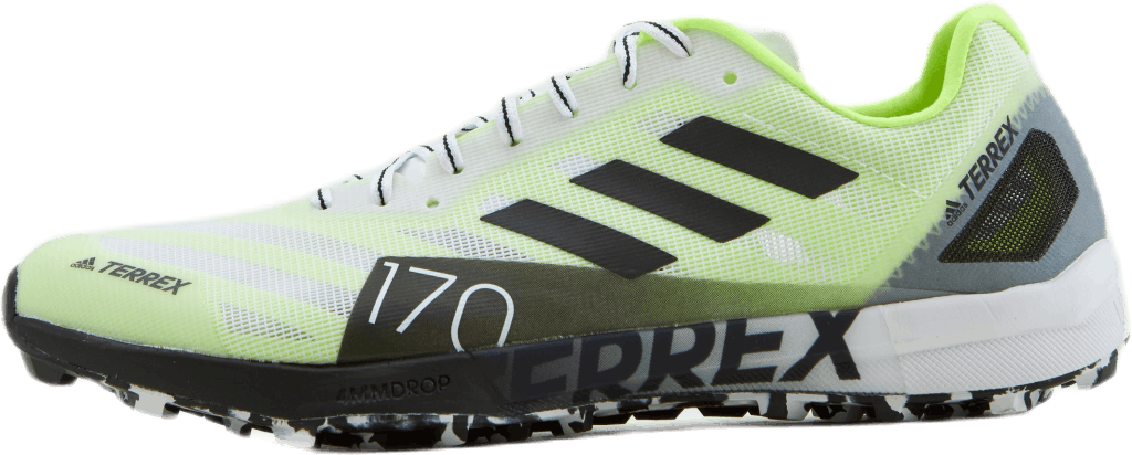 Terrex Speed Pro Trail Running Shoes Cloud White / Solar Yellow / Core Black, Female, Skor, Löparskor, Löpning, Flerfärgad, EU 36 2/3