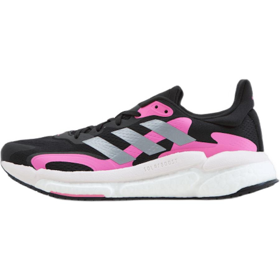 SolarBoost 3 Shoes Core Black / Screaming Pink / Halo Silver