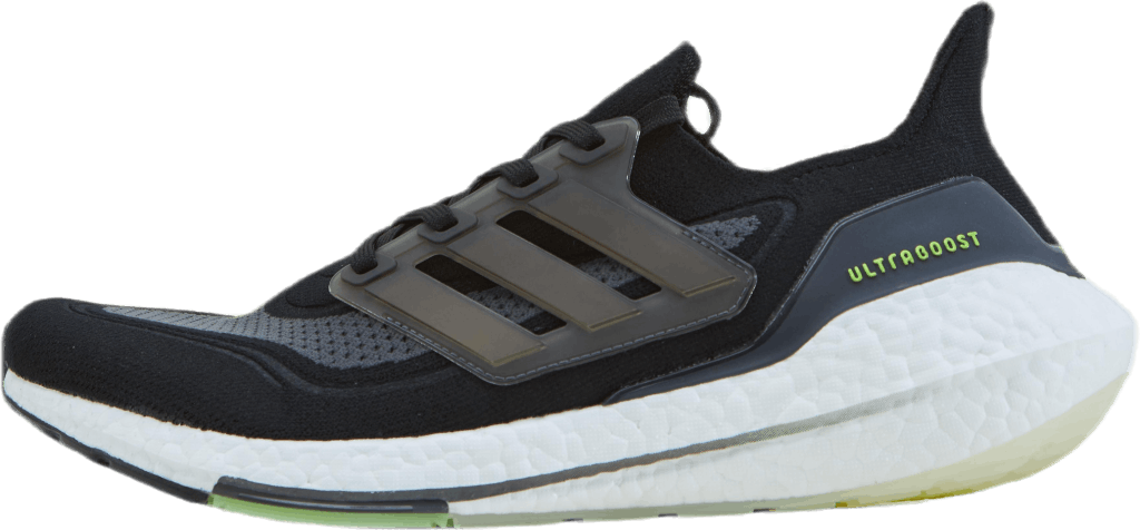 Ultraboost 21 Core Black / Silver Metallic / Solar Yellow, Male, Topánky, Bežecké topánky, Beží, Viacfarebná, EU 42