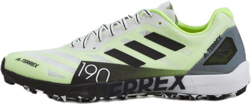 Terrex Speed Pro Cloud White / Core Black / Solar Yellow, Male, Shoes, Running shoes, Running, Multi color, UK 10,5