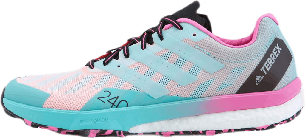 Terrex Speed Ultra Cloud White / Clear Mint / Screaming Pink, Male, Shoes, Running shoes, Running, Multi color, UK 9,5