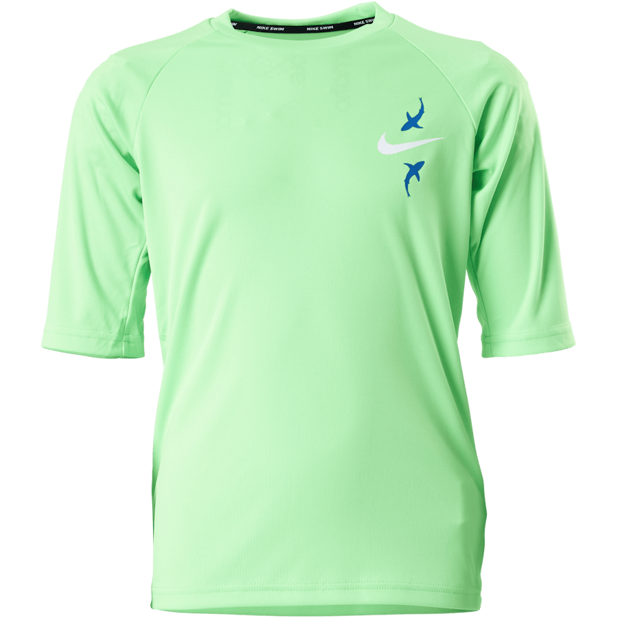 Junior Short Sleeve Hydroguard Shark Green