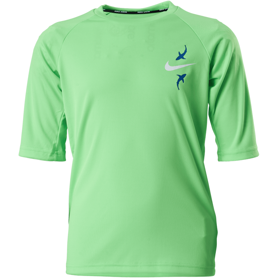 Junior Short Sleeve Hydroguard Shark Green - Bild 2