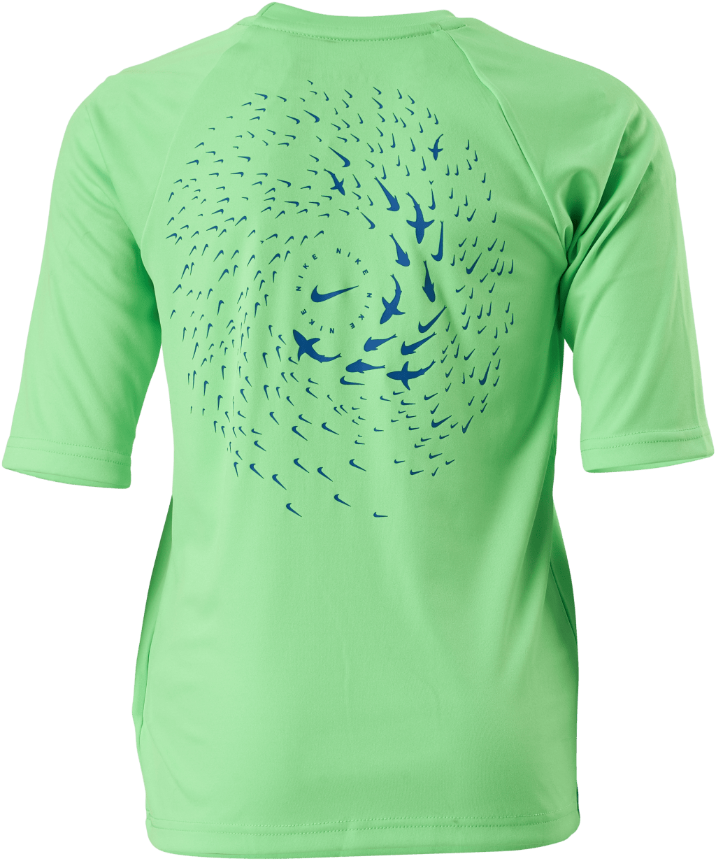 Junior Short Sleeve Hydroguard Shark Green - Bild 4