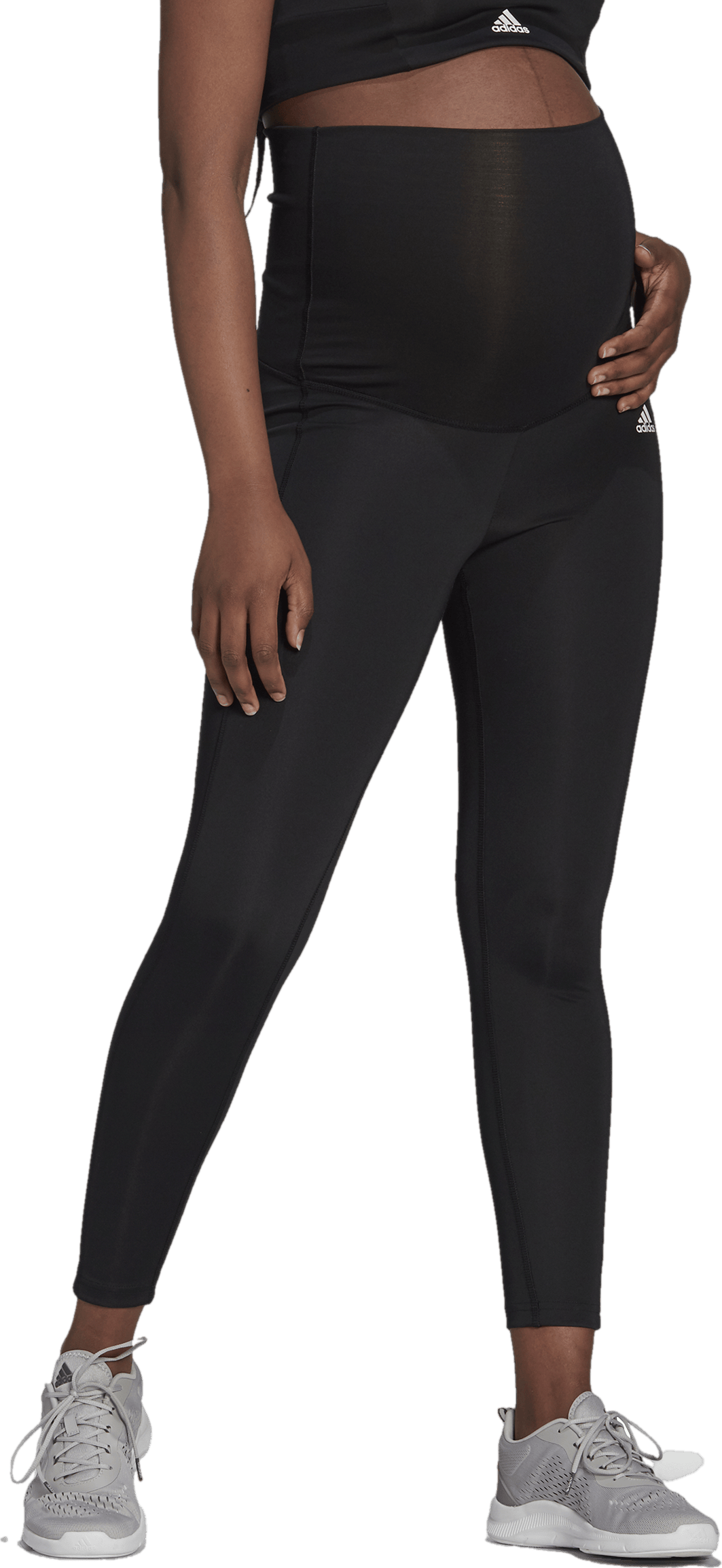 7/8 Sport Tight (Maternity) Black / White - Bild 3