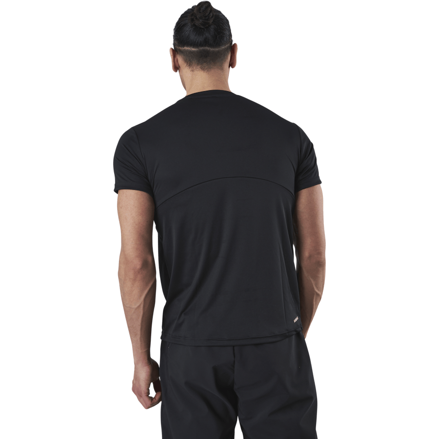 Logo Sport T-Shirt Black / White - Bild 2
