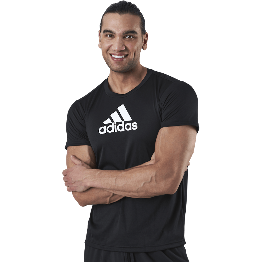 Logo Sport T-Shirt Black / White - Bild 3