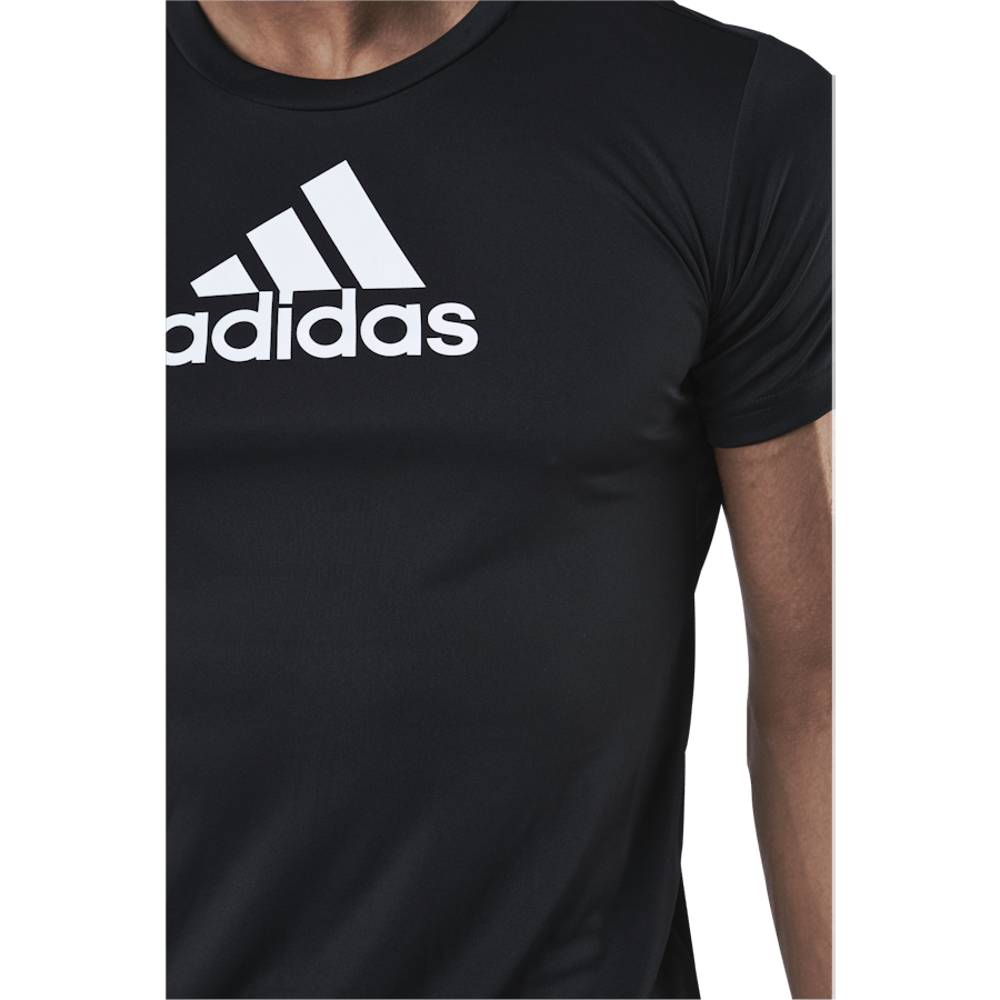 Logo Sport T-Shirt Black / White - Bild 4