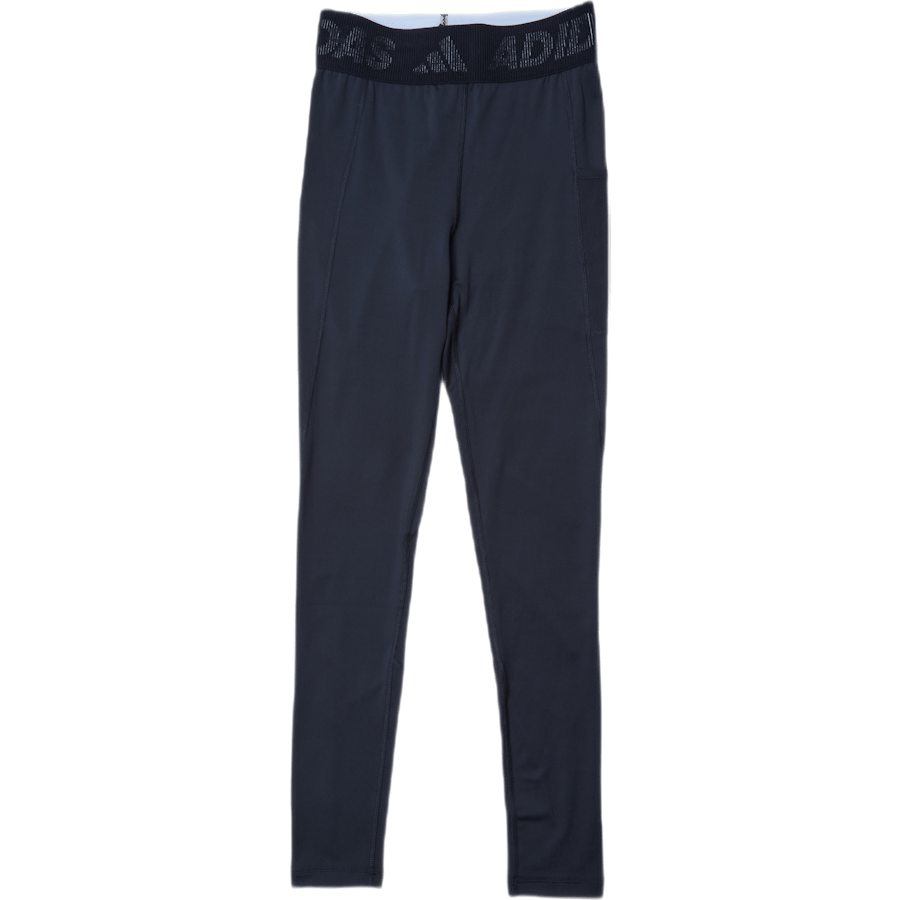 Techfit Long Branded Elastic Tight Black / White - Bild 6