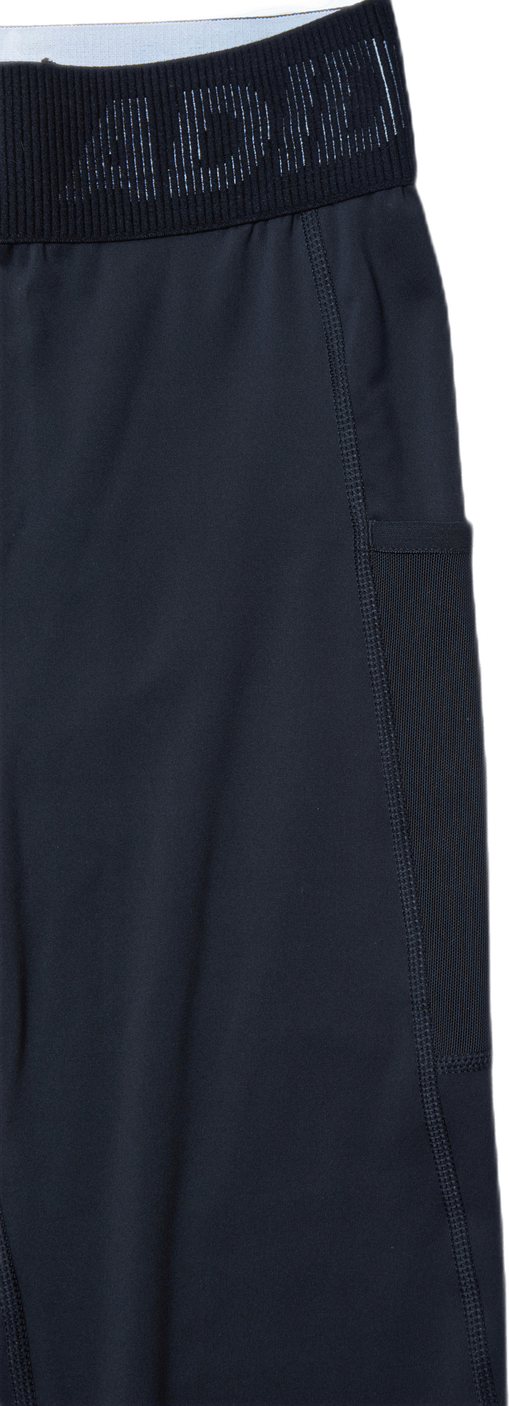 Techfit Long Branded Elastic Tight Black / White - Bild 7