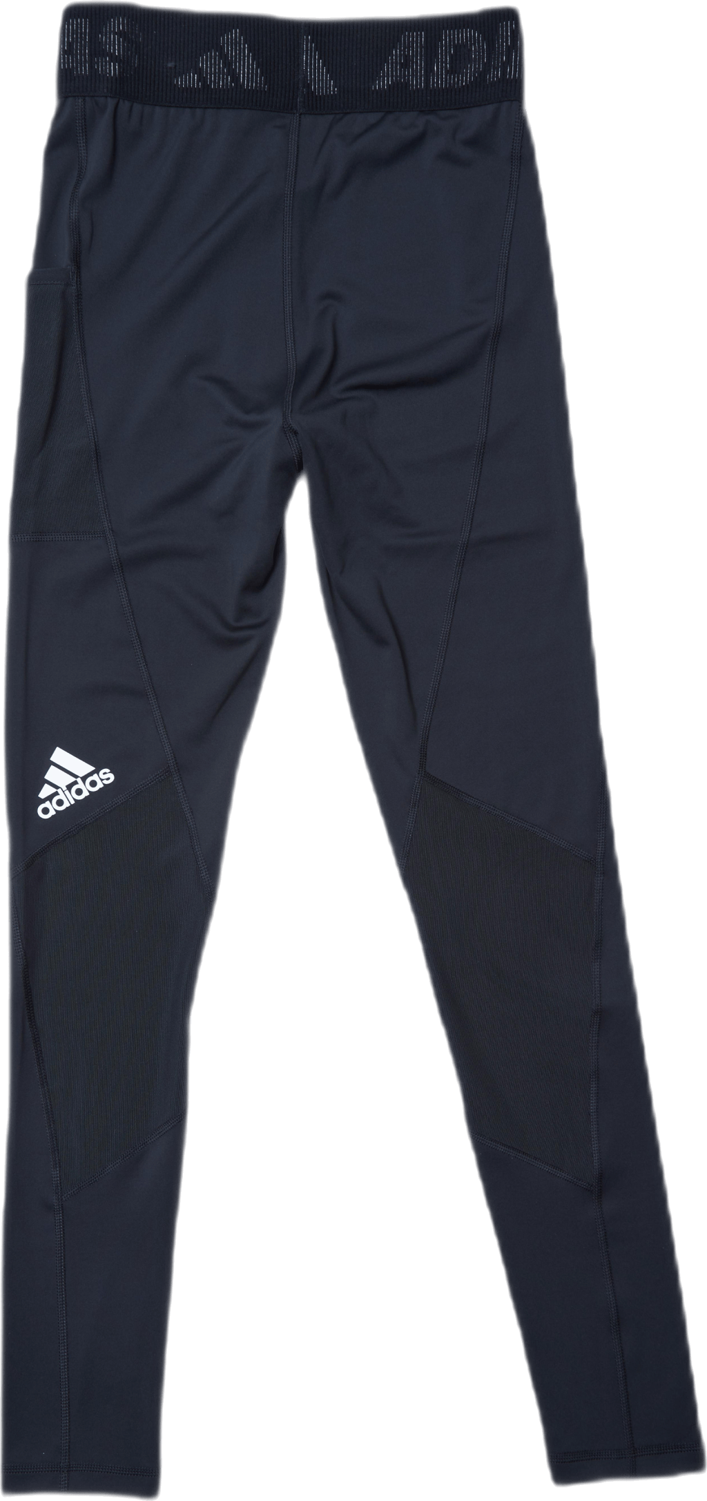 Techfit Long Branded Elastic Tight Black / White - Bild 8