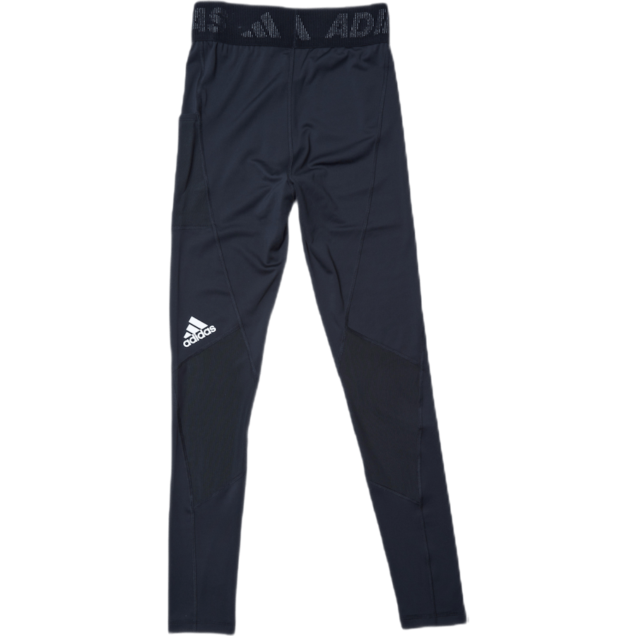 Techfit Long Branded Elastic Tight Black / White - Bild 8